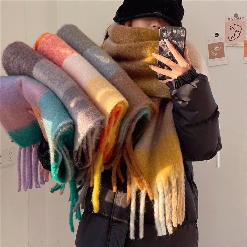 Shawl Wrap Winter - 2025New Inverno Spessore Sciarpa Calda Donna