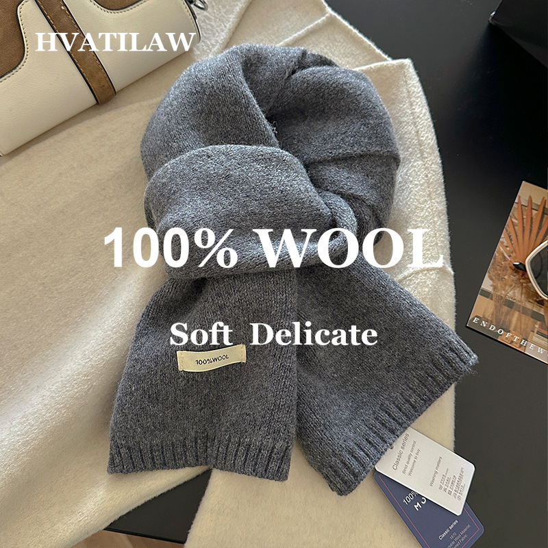 Wool Scarf Men - Sciarpa 100% Lana per Uomo e