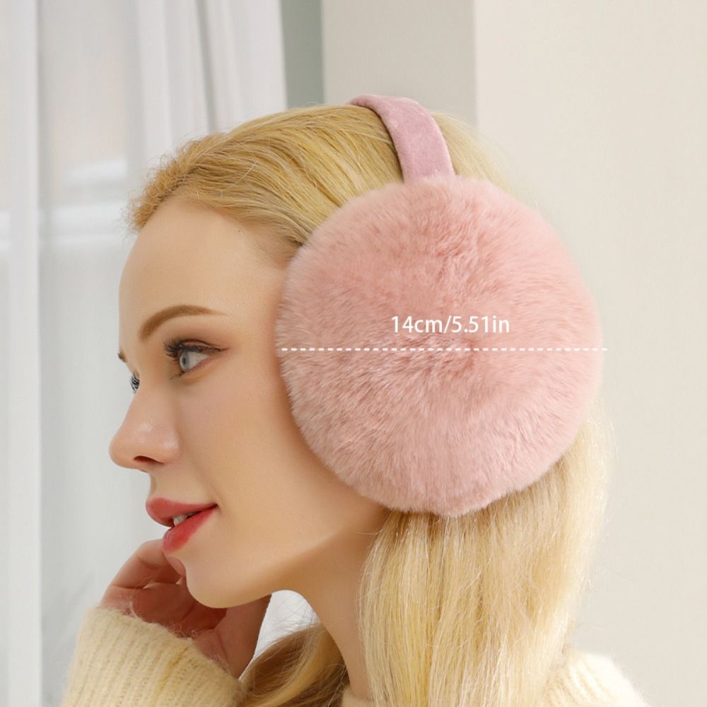 Earmuffs Foldable - Comodi Paraorecchie in Peluche, Pieghevoli e