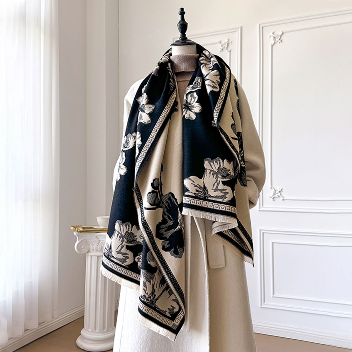 Shawl Wrap Winter - 2025 Nuove Donne di Inverno Caldo
