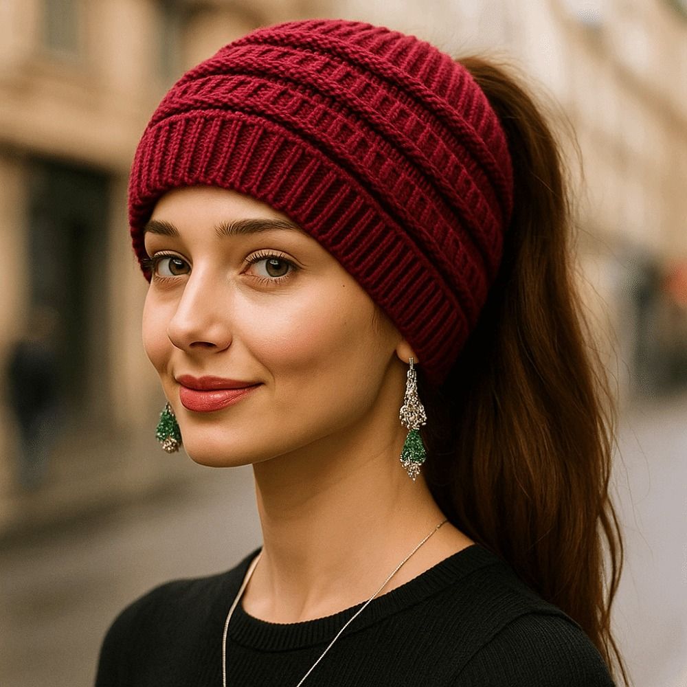 Autunno Inverno Caldo Colore S - Knit Beanie Hat Warm recensione e prezzo