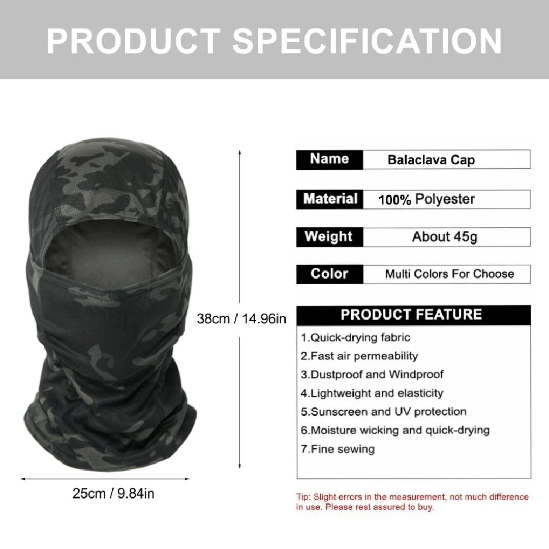 Passamontagna mimetico per cic - Balaclava Ski Mask recensione e prezzo