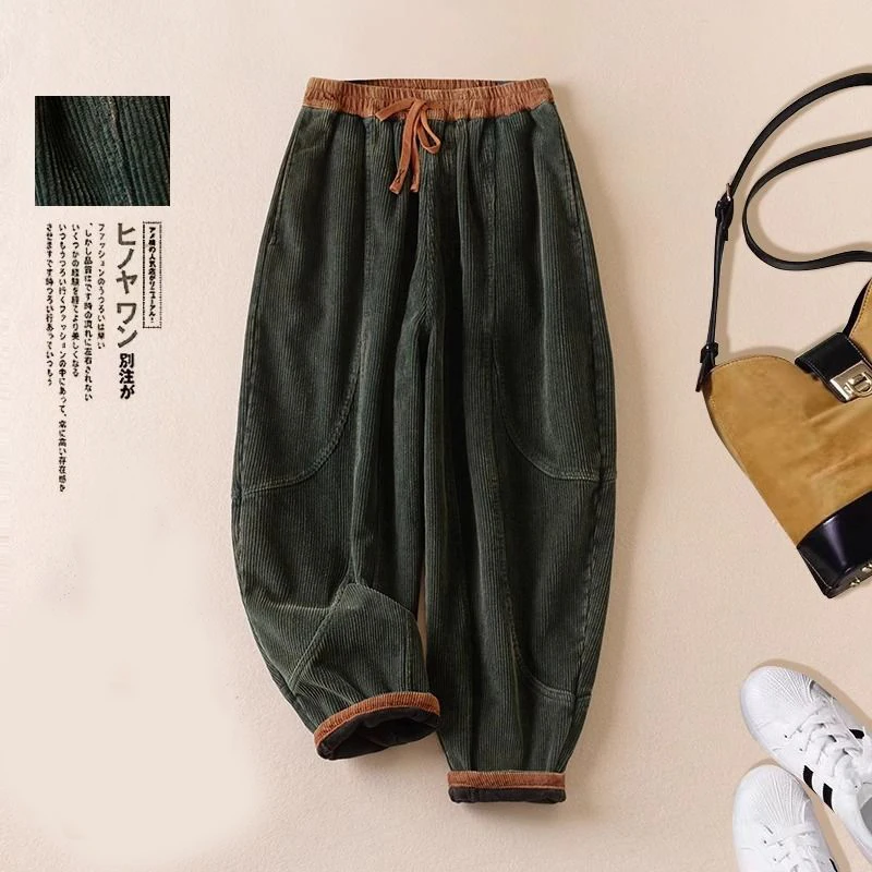 Pantaloni Harem in Velluto a C - Corduroy Pant Warm recensione e prezzo