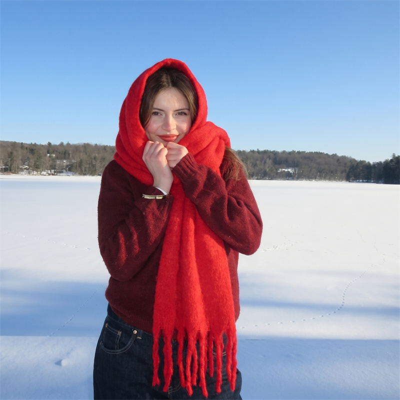 Sciarpa in Mohair Solido da Do - Shawl Wrap Winter recensione e prezzo