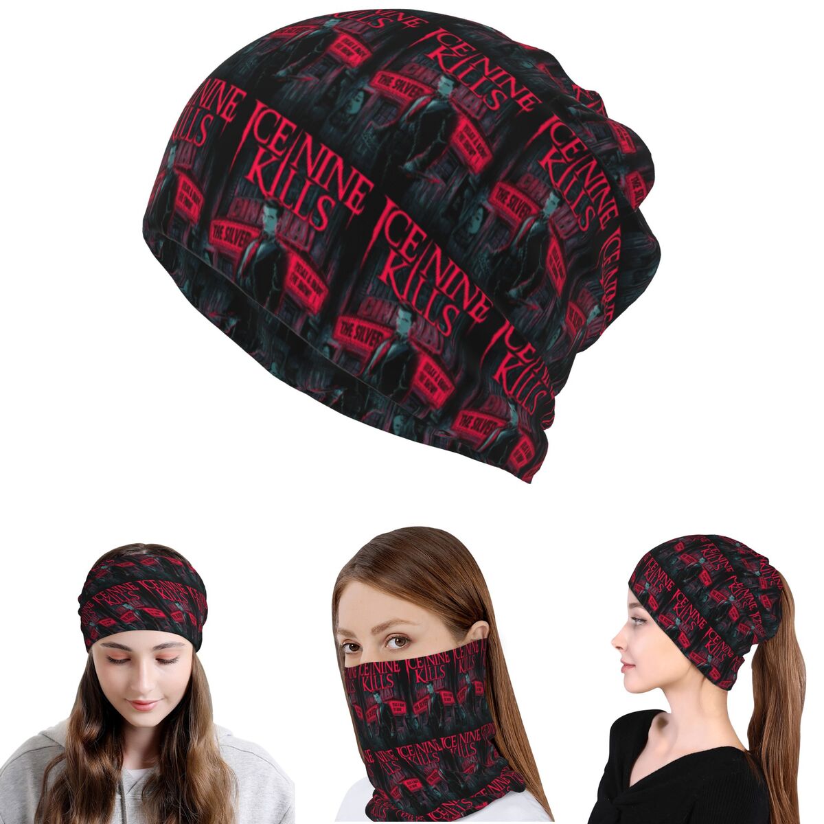 Ice Nine Kills The Silver Scre - Knit Beanie Hat Warm recensione e prezzo